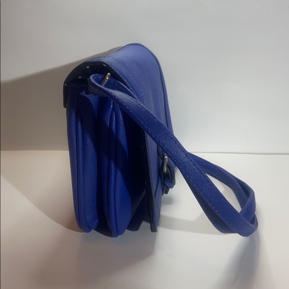 Merona Blue Crossbody Bag - Picture 4 of 14